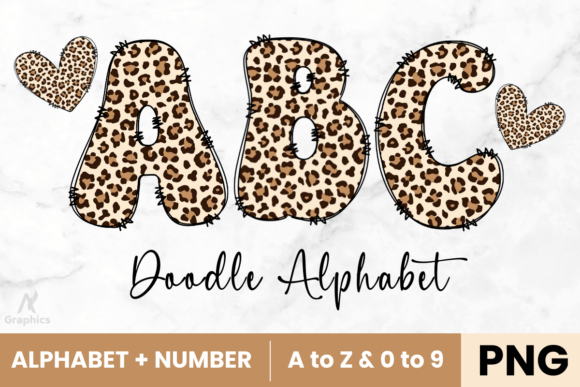 Download Doodle Alphabet Font Pack - PNG - Premium Resources