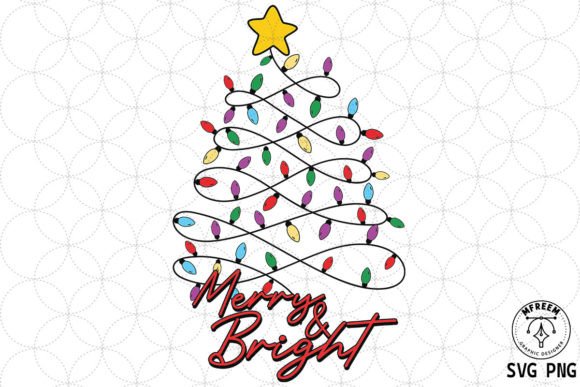 Download Merry and Bright Light Christmas SVG - Bright light Collection